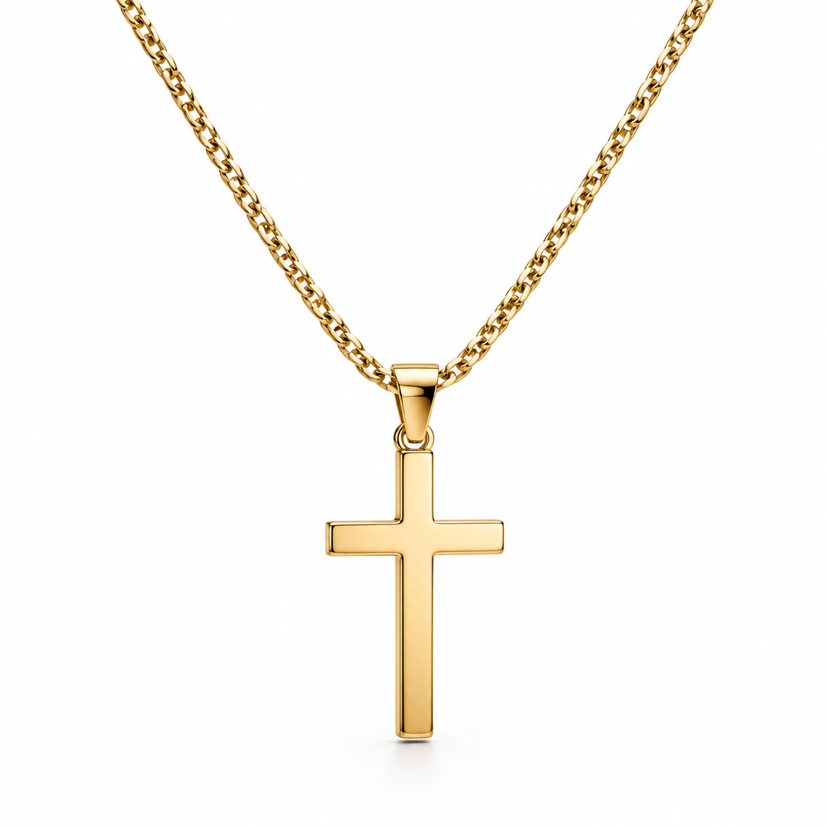 Pendant Necklace – Bar/Cross
